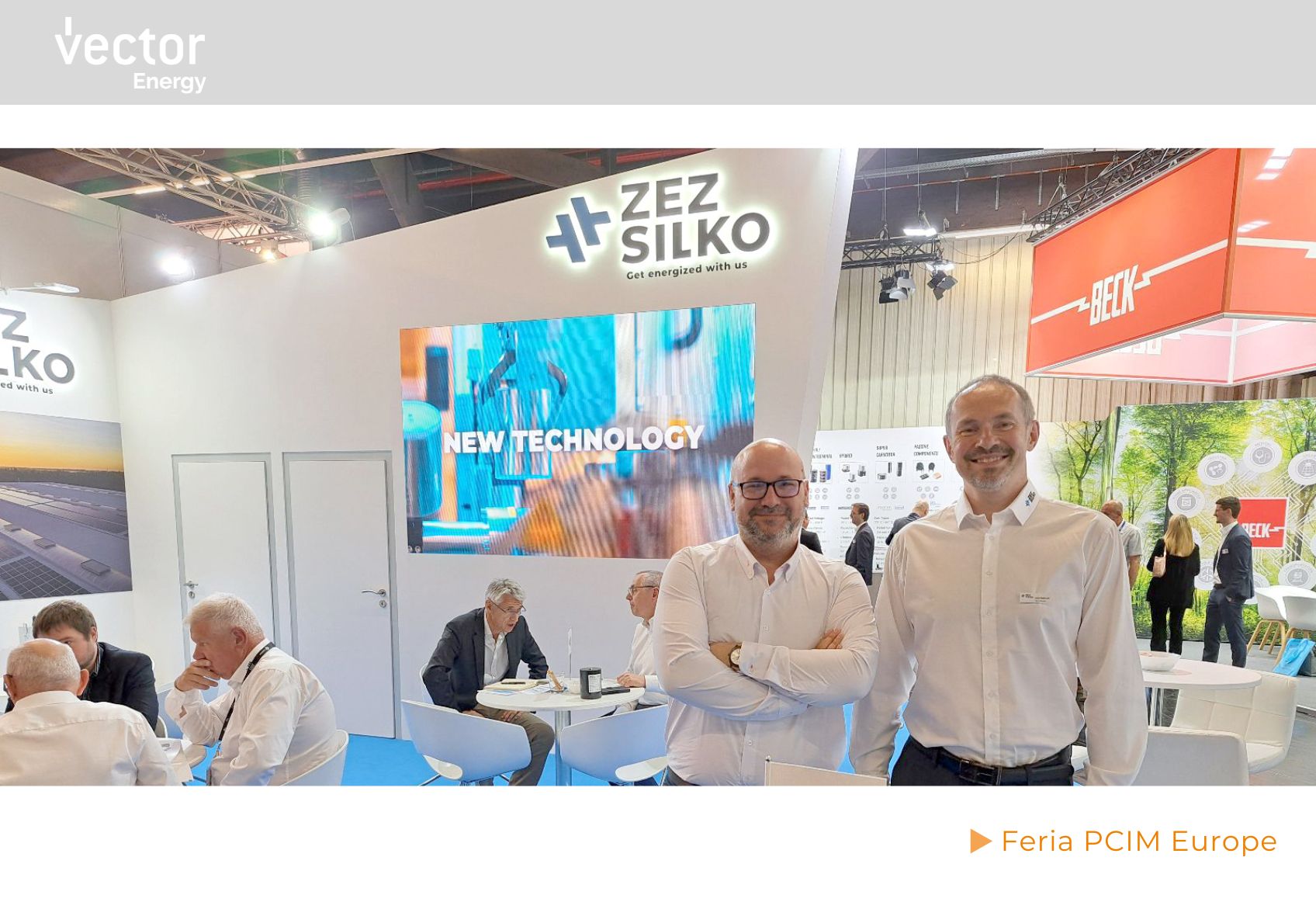 Vector Energy y ZEZ Silko en la feria PCIM Europe