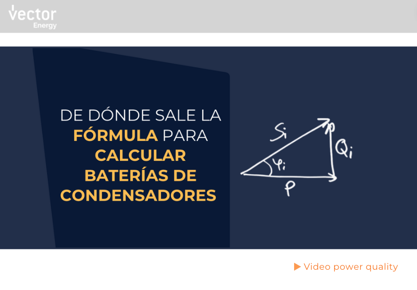 De dónde sale la fórmula para calcular baterías de condensadores