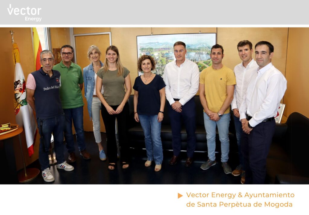 Vector Energy firma un acuerdo con el Ayuntamiento de Santa Perpètua de Mogoda