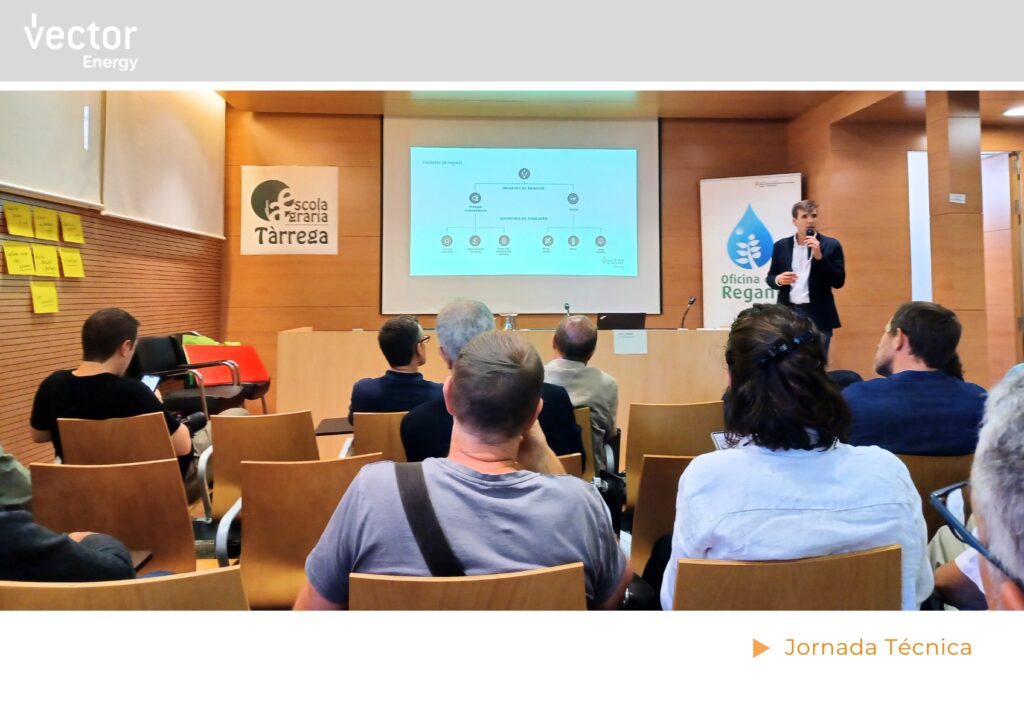 Vector Energy participa en la jornada técnica sobre la digitalización del riego agrícola