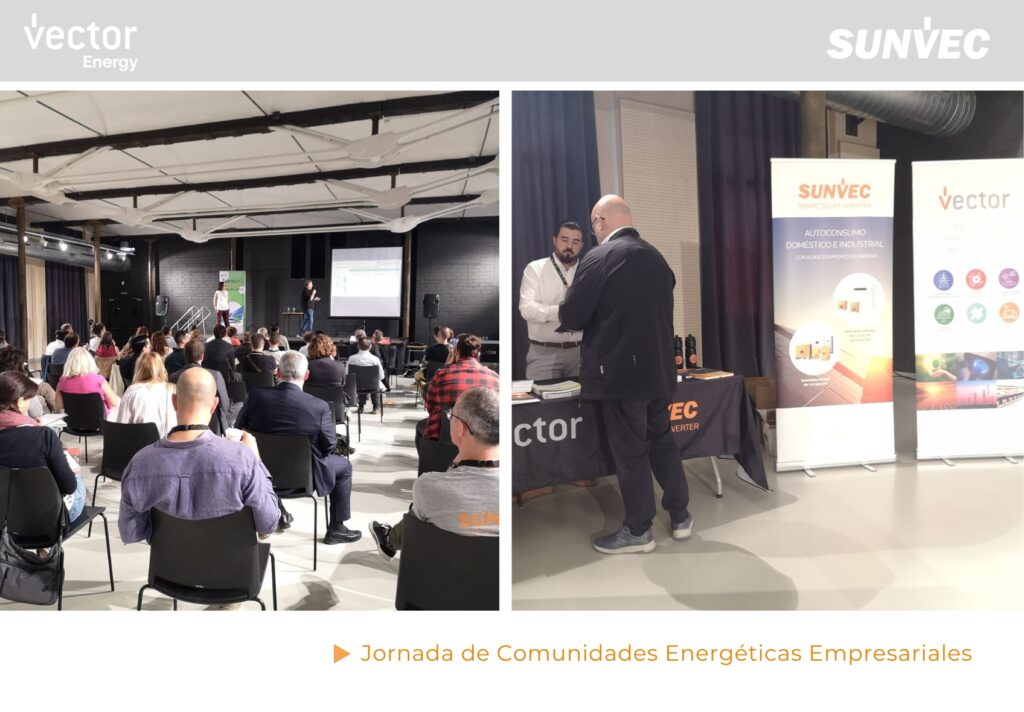 Vector Energy y SUNVEC participan en la Jornada de Comunidades Energéticas Empresariales