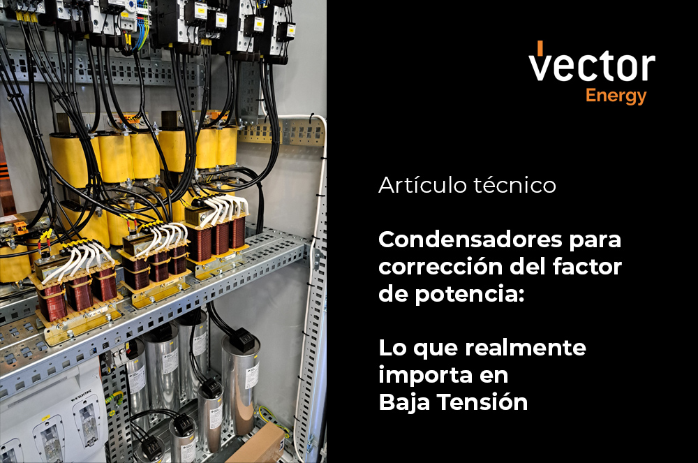 [Artículo técnico] Condensadores para la corrección del factor de potencia: lo que realmente importa en Baja Tensión