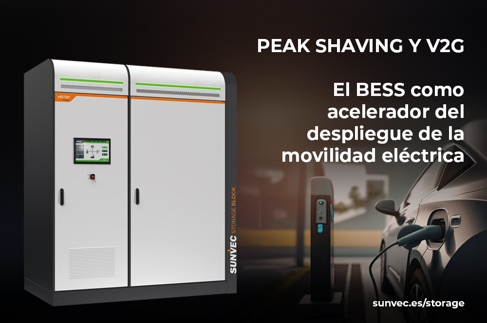 [Artículo técnico] El BESS como acelerador del despliegue de la movilidad eléctrica: Peak shaving y V2G