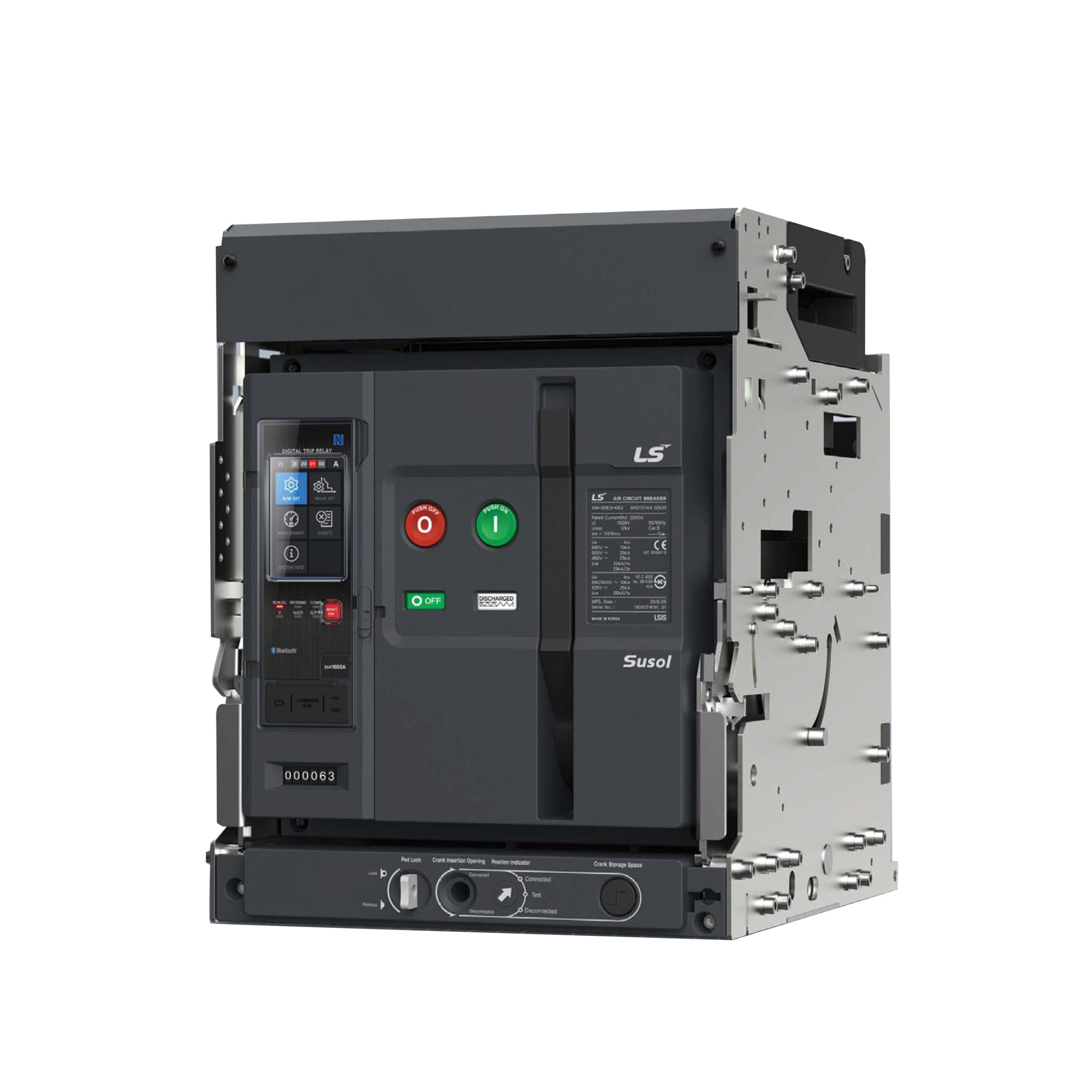 Bastidor abierto 400A-4000A (aplicación FV, ESS)