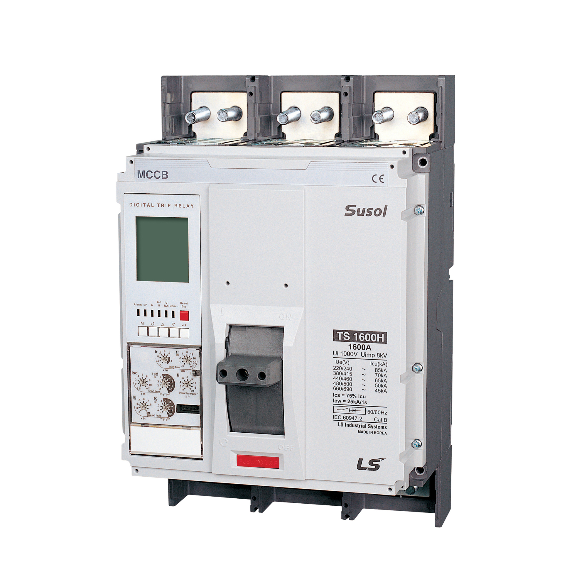 Cajas moldeadas de 800A a 1600A