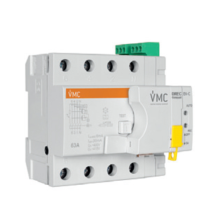 Interruptor diferencial con reconexión DREC-C-EV