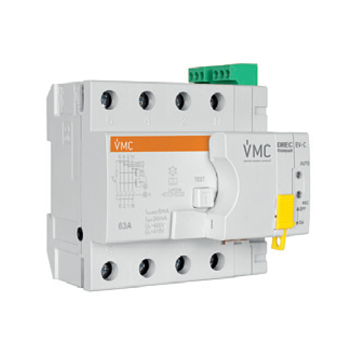 Interruptor diferencial con reconexión DREC-C-EV-C