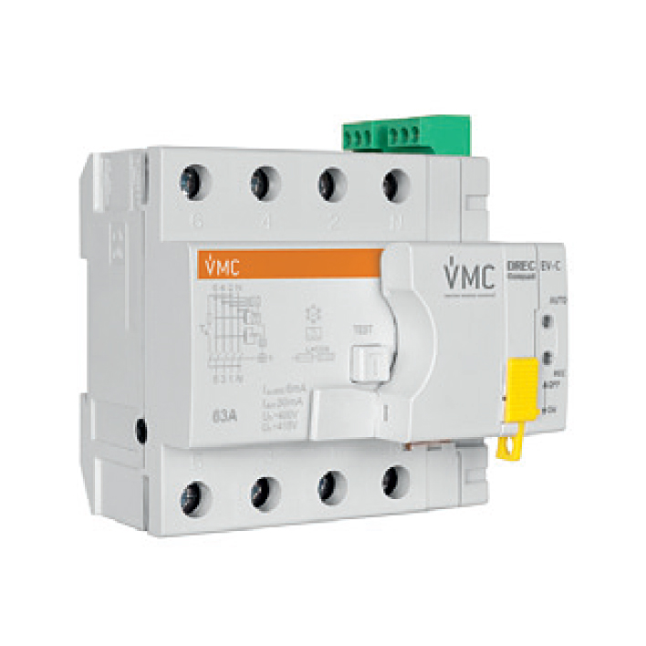 Interruptor diferencial con reconexión DRECB-EV-C