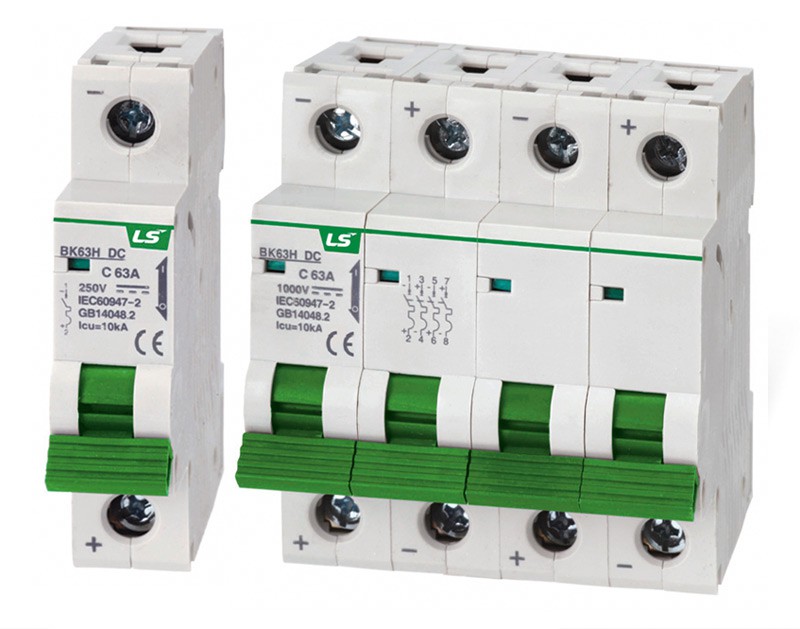 Interruptor magnetotérmico BK63H DC
