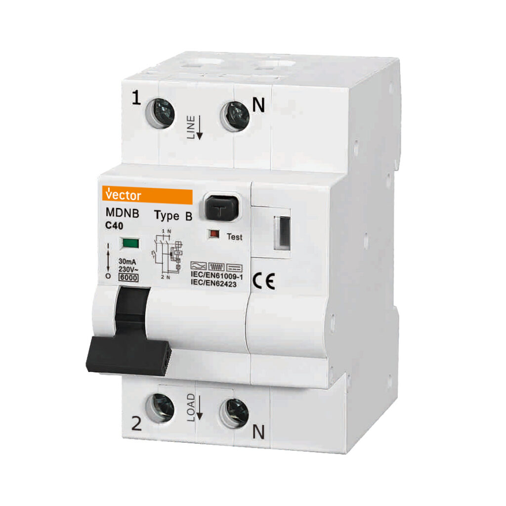 Interruptor magnetotérmico y diferencial MDNB