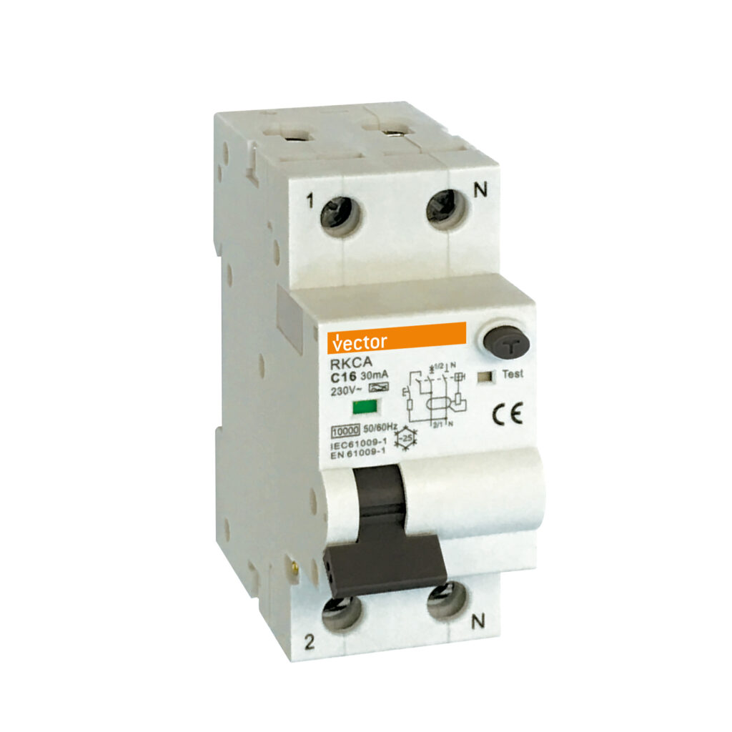 Interruptor magnetotérmico y diferencial RKCA