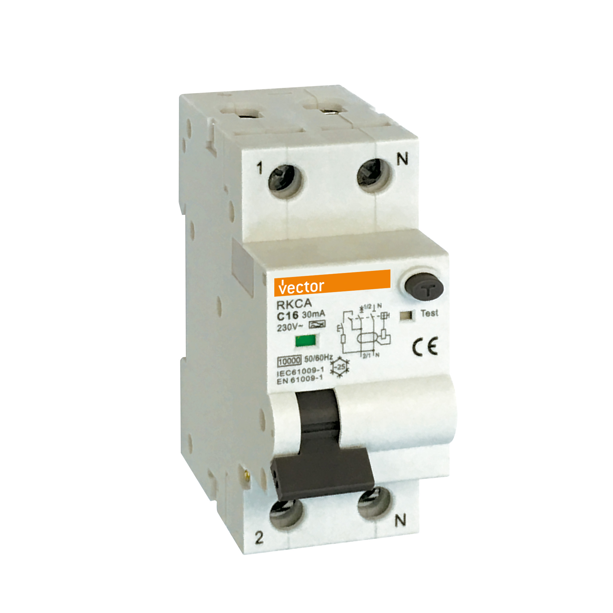Interruptor magnetotérmico y diferencial RKCA
