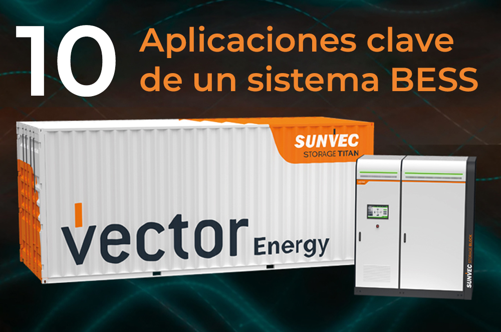 10 aplicaciones clave de un sistema BESS
