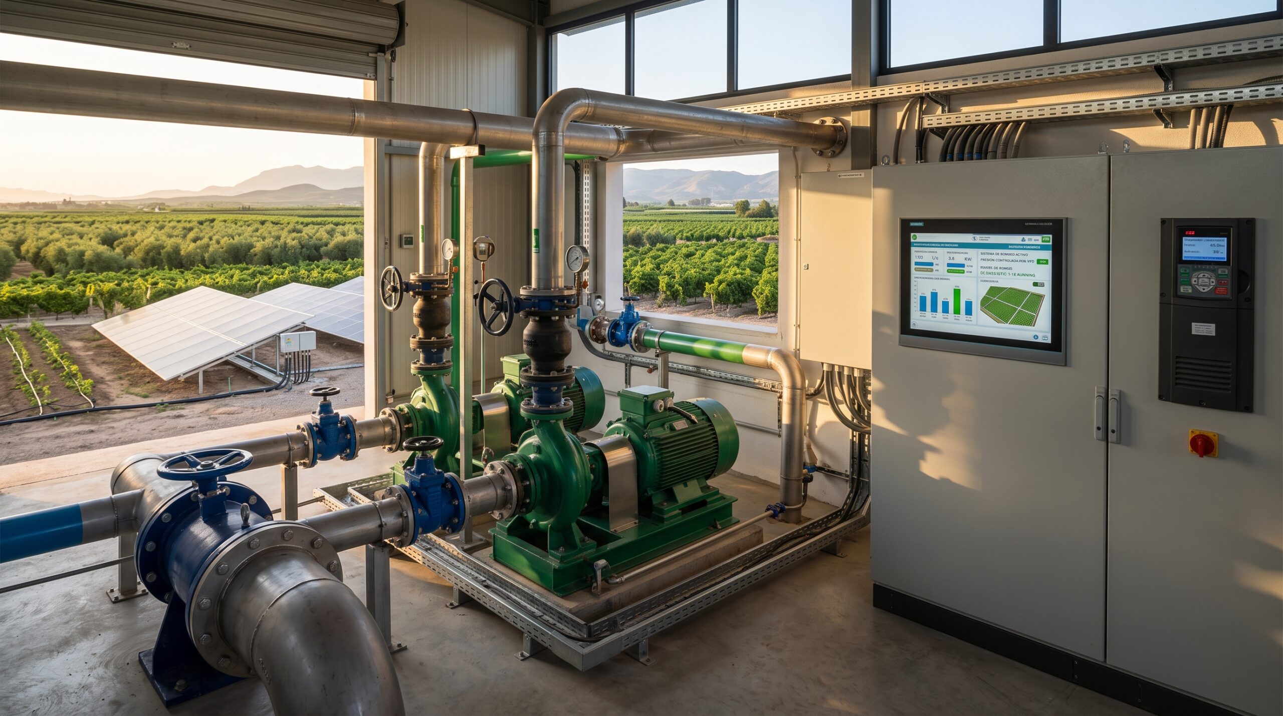 Bombeo solar: energía renovable para mover agua