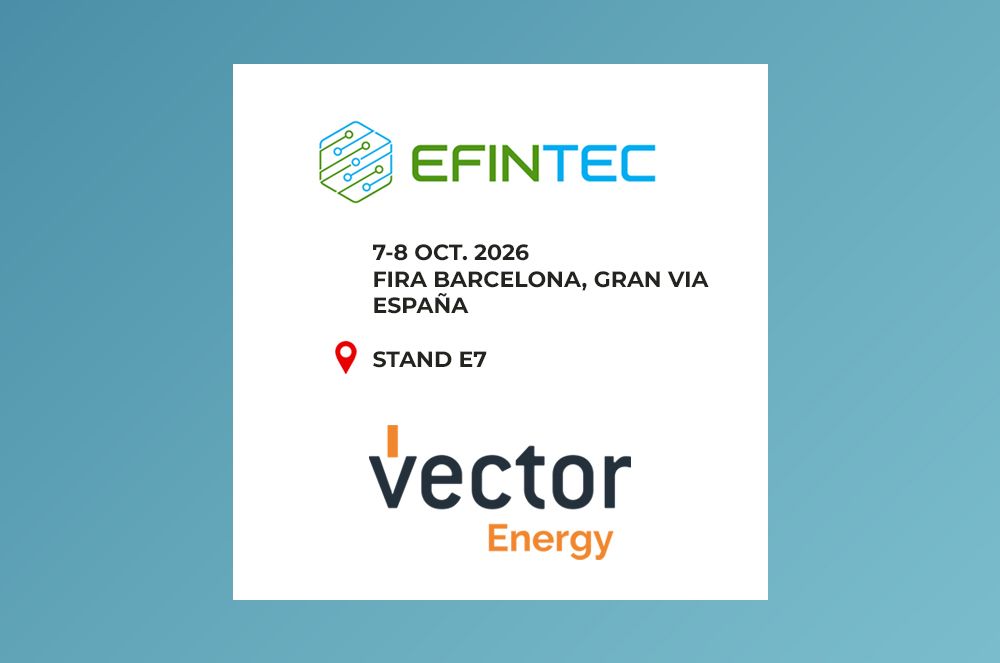 Vector Energy en la feria EFINTEC 2026 Barcelona